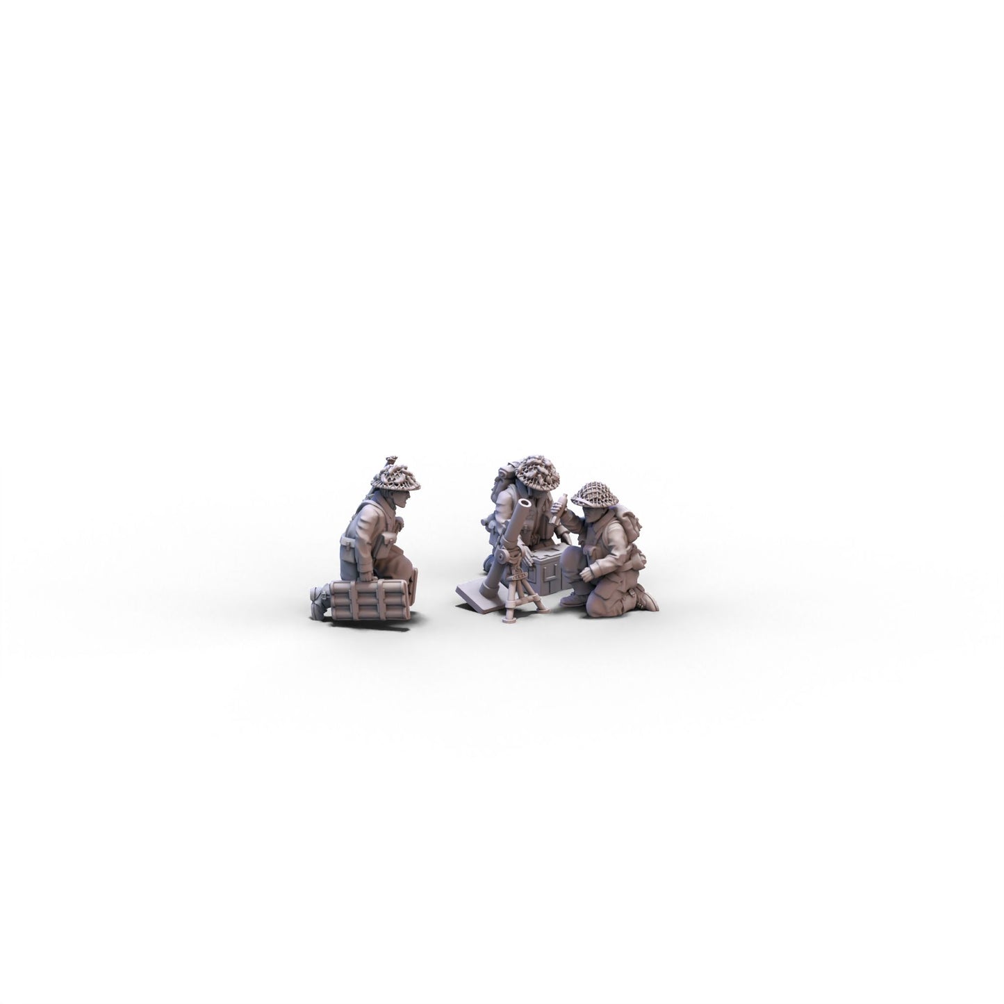 Great Britain | Medium Mortar Team | 28mm miniatures