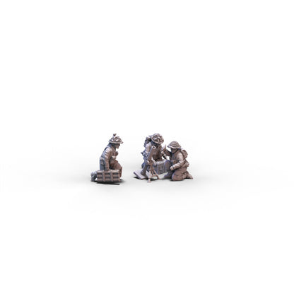 Great Britain | Medium Mortar Team | 28mm miniatures