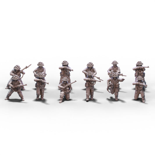 Great Britain | Riflemen (Mid-Late) | 28mm miniatures
