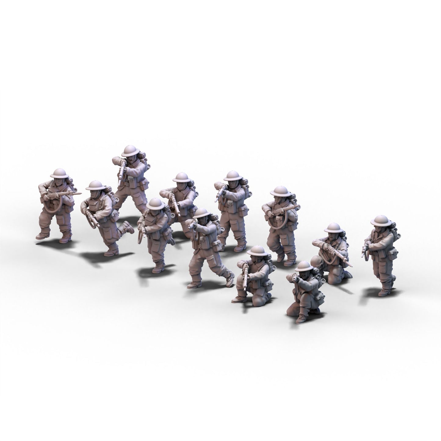 Great Britain | Riflemen | 28mm miniatures