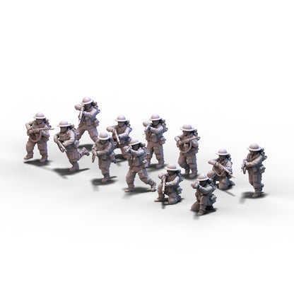 Great Britain | Riflemen | 28mm miniatures