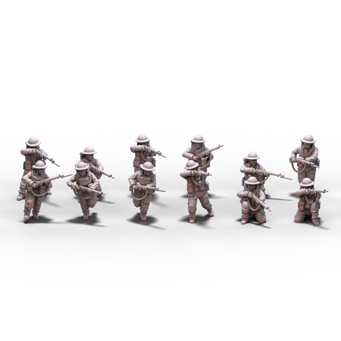 Great Britain | Riflemen | 28mm miniatures