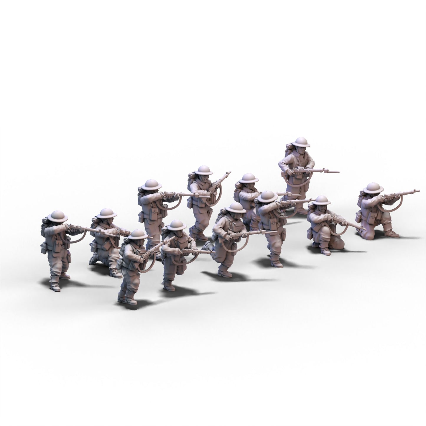 Great Britain | Riflemen | 28mm miniatures