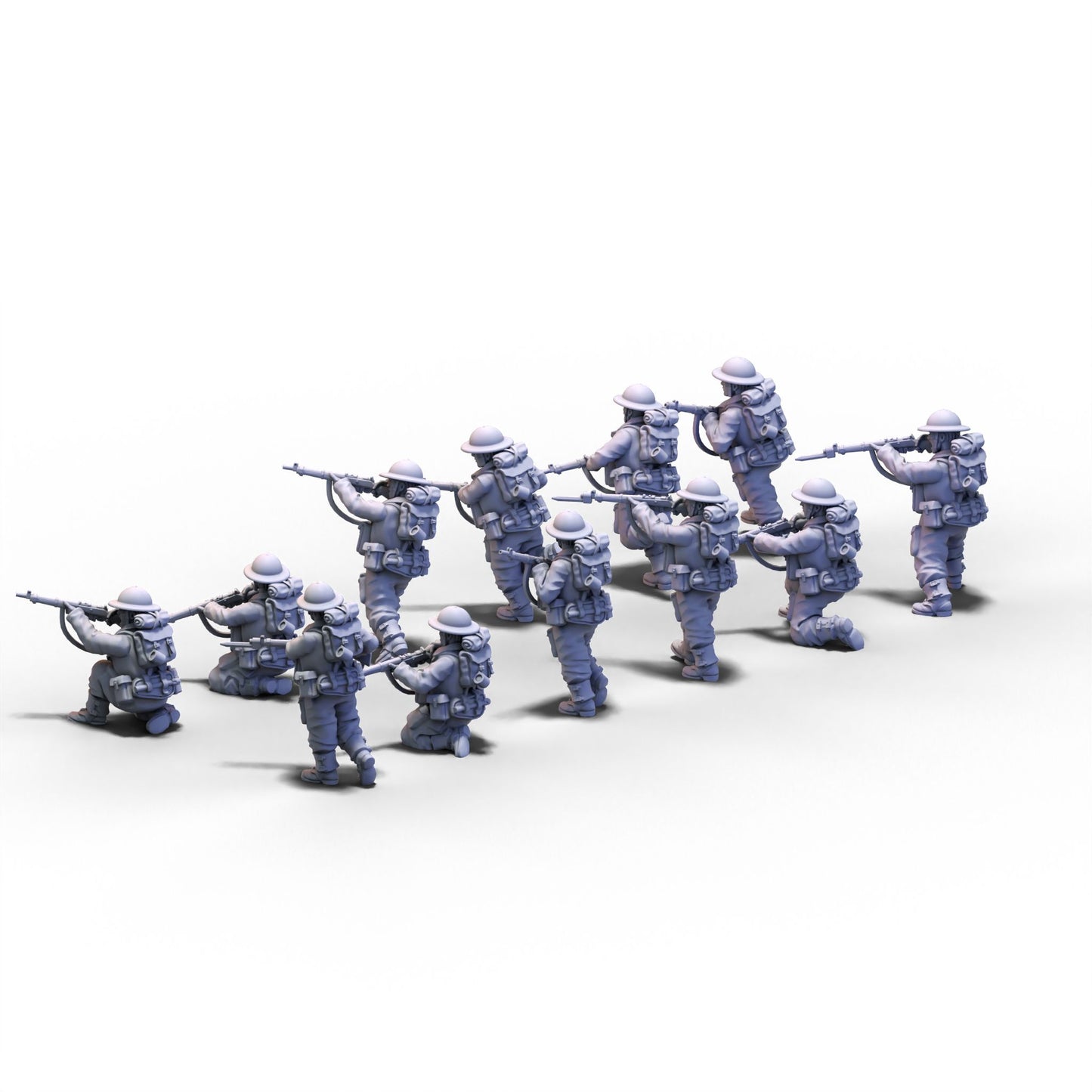 Great Britain | Riflemen | 28mm miniatures