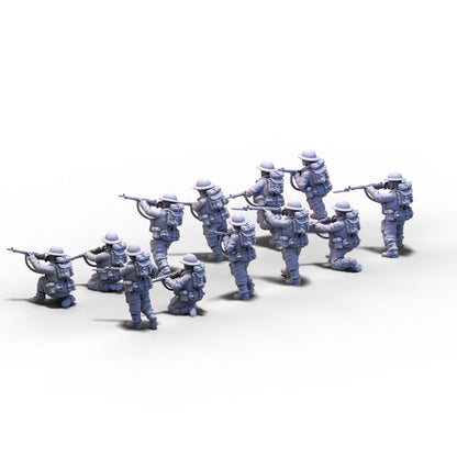 Great Britain | Riflemen | 28mm miniatures