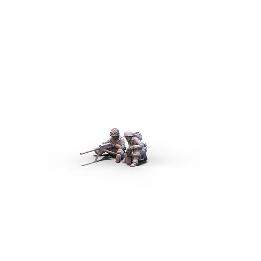 USA | HMG Team 3 | 28mm miniatures