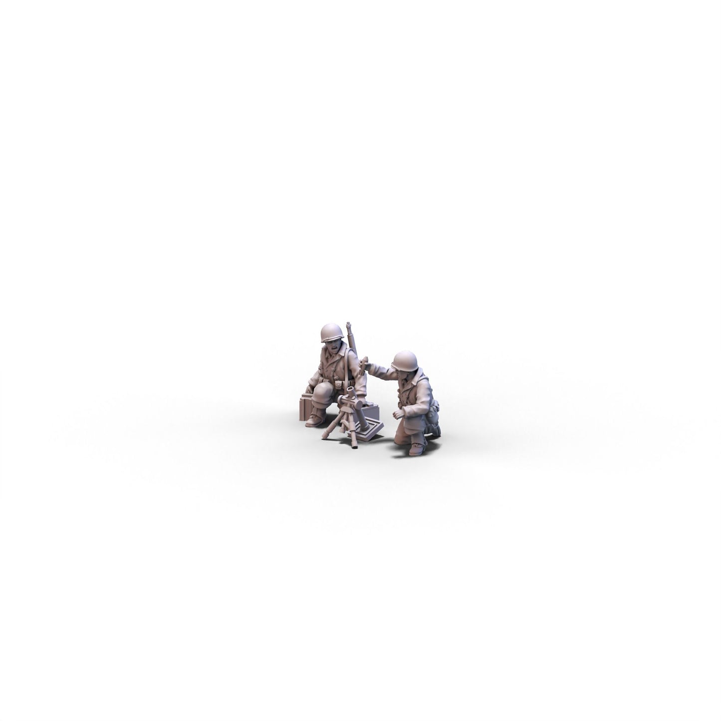 USA | Light Mortar Team 1 | 28mm miniatures