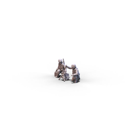 USA | Light Mortar Team 1 | 28mm miniatures