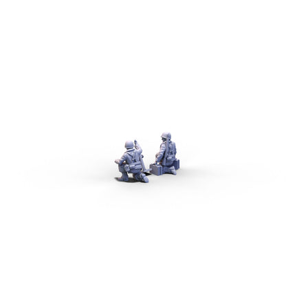 USA | Light Mortar Team 1 | 28mm miniatures