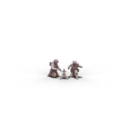 USA | Light Mortar Team 2 | 28mm miniatures