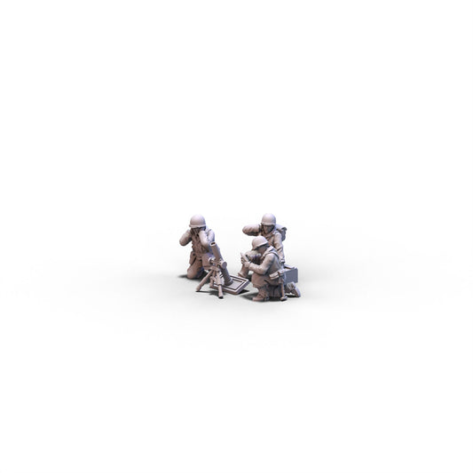 USA | Medium Mortar Team 2 | 28mm miniatures