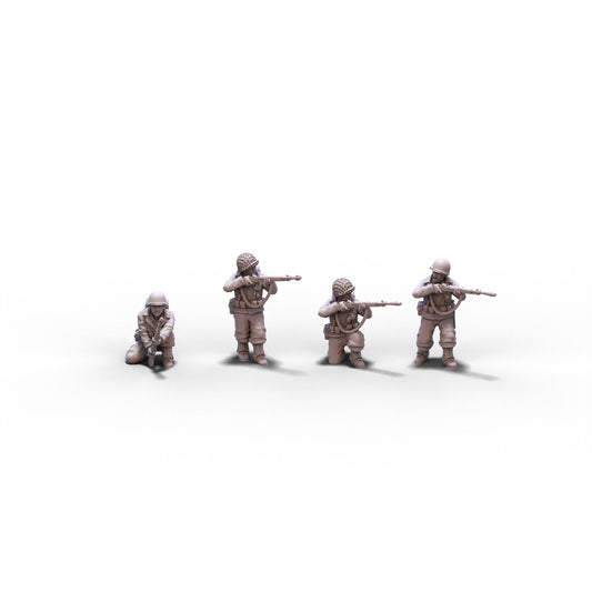 USA | Riflemen with Grenade Launcher | 28mm miniatures
