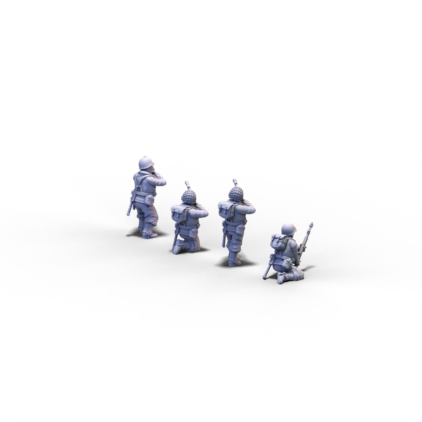 USA | Riflemen with Grenade Launcher | 28mm miniatures