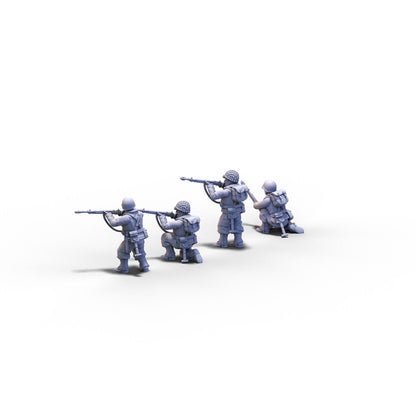 USA | Riflemen with Grenade Launcher | 28mm miniatures