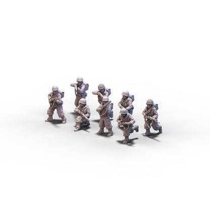 USA | Riflemen Squad 1 | 28mm miniatures