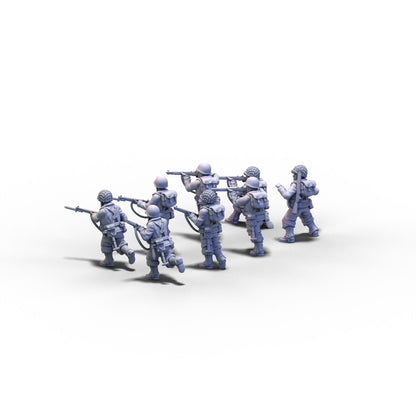 USA | Riflemen Squad 3 | 28mm miniatures