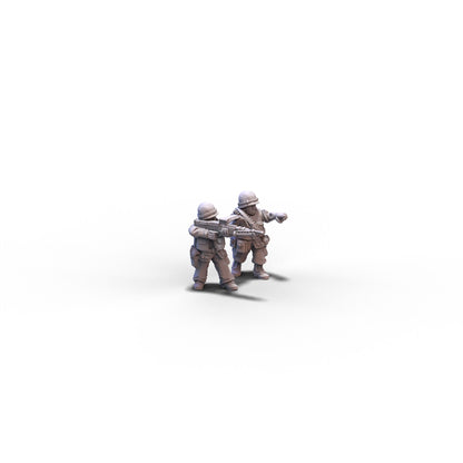 USA | M60 Gunners Team 1 (Vietnam) | 15mm/28mm miniatures