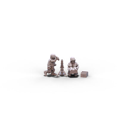 USA | Mortar Team (Vietnam) | 15mm/28mm miniatures