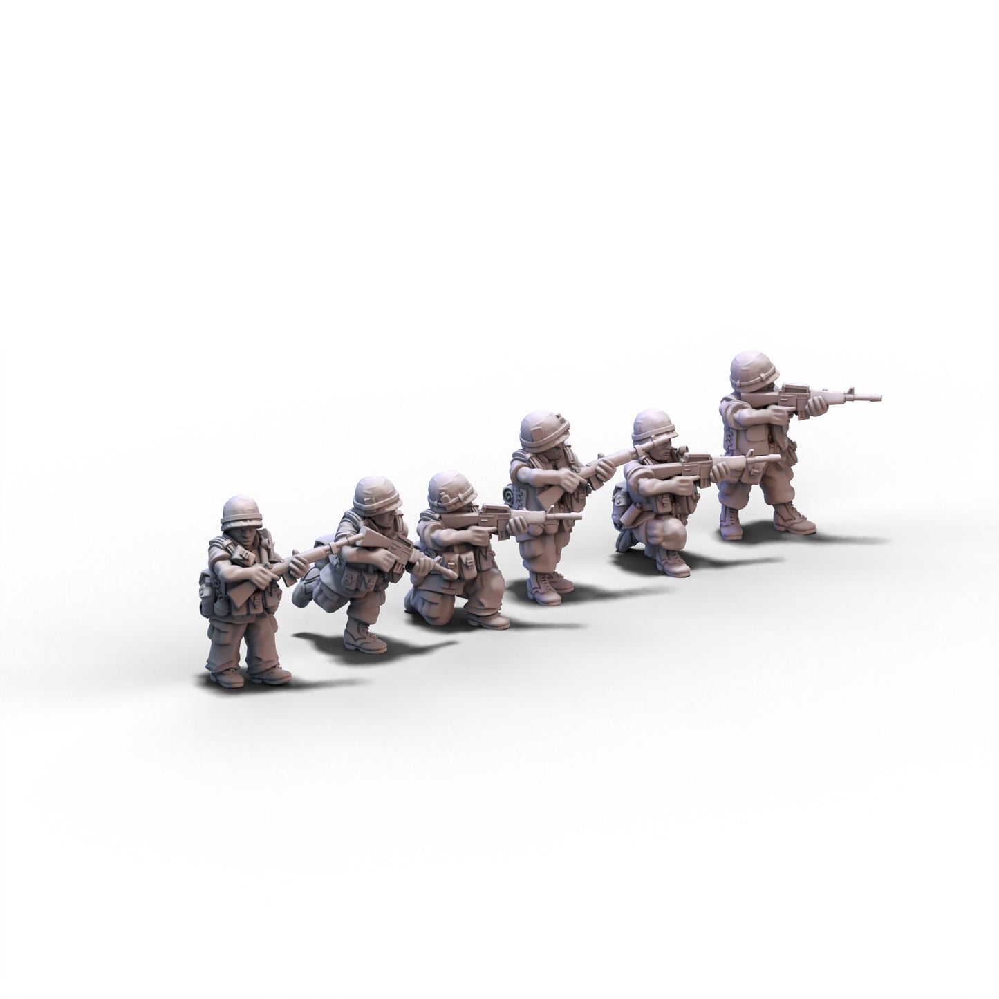 USA | Rifle Squad 1 (Vietnam) | 15mm/28mm miniatures