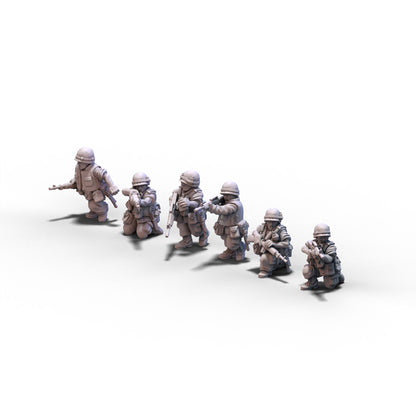 USA | Rifle Squad 2 (Vietnam) | 15mm/28mm miniatures