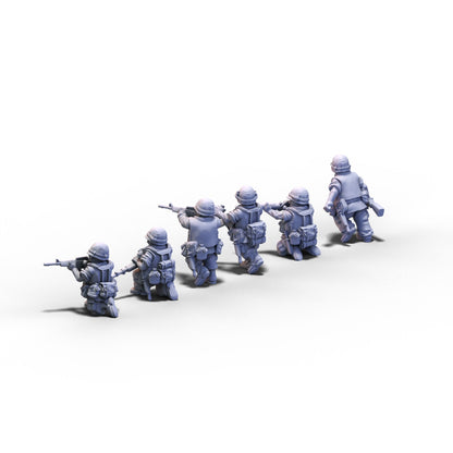 USA | Rifle Squad 2 (Vietnam) | 15mm/28mm miniatures