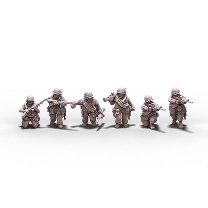 USMC | Rifle Squad 2 (Vietnam) | 15mm/28mm miniatures