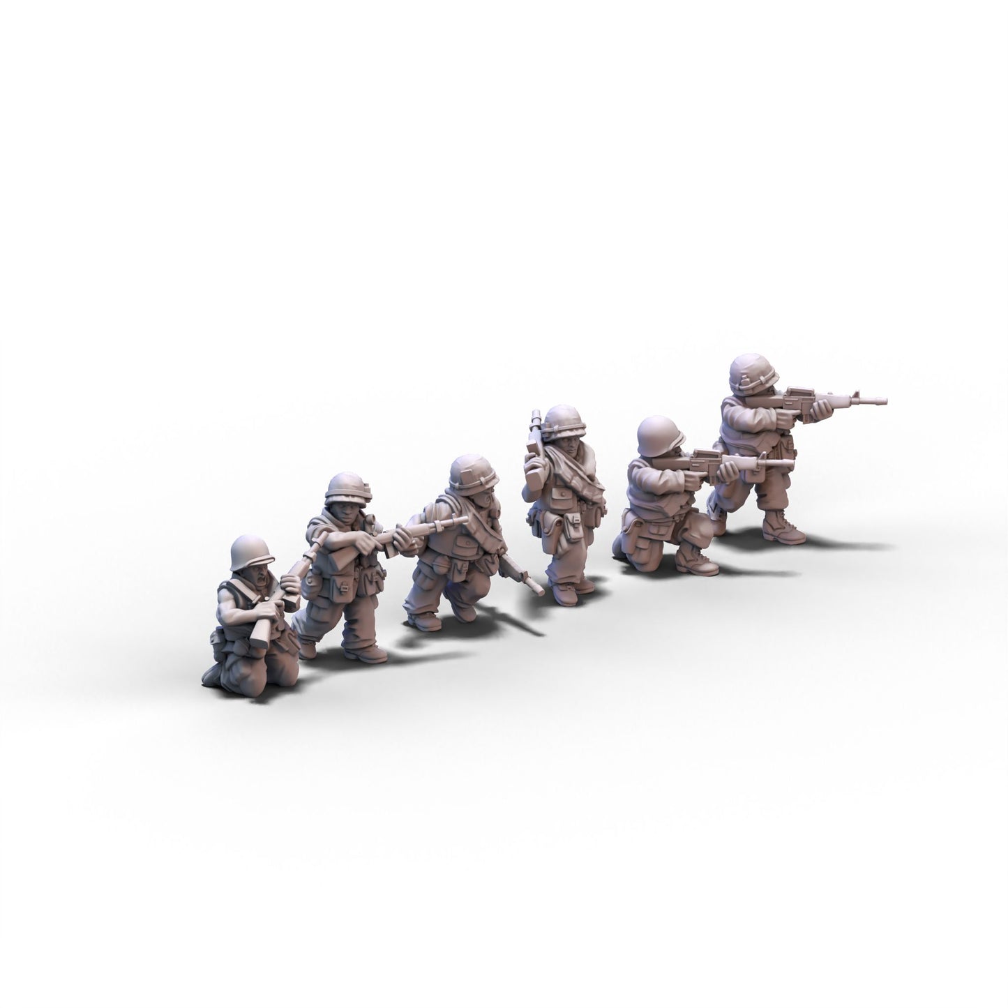 USMC | Rifle Squad 2 (Vietnam) | 15mm/28mm miniatures