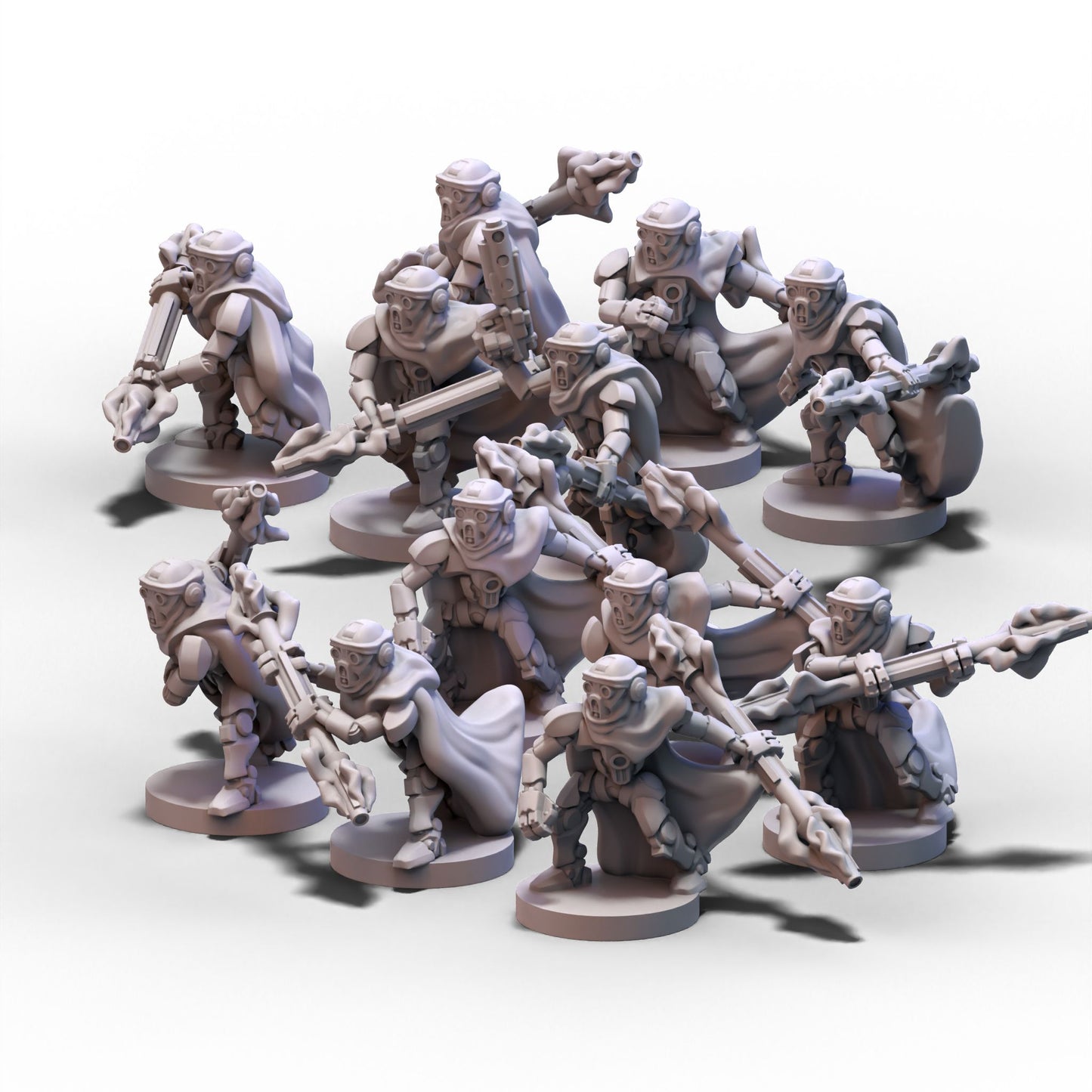 GMO Wars | V-100 Voltaic Guard Bots | 6mm