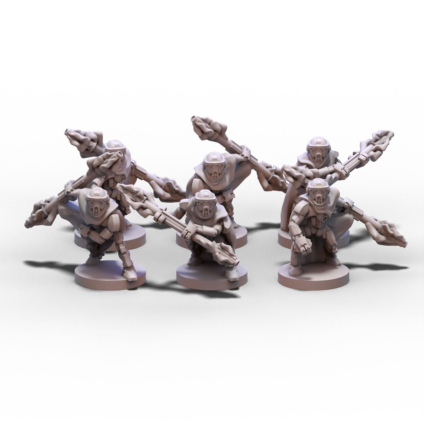GMO Wars | V-100 Voltaic Guard Bots | 6mm