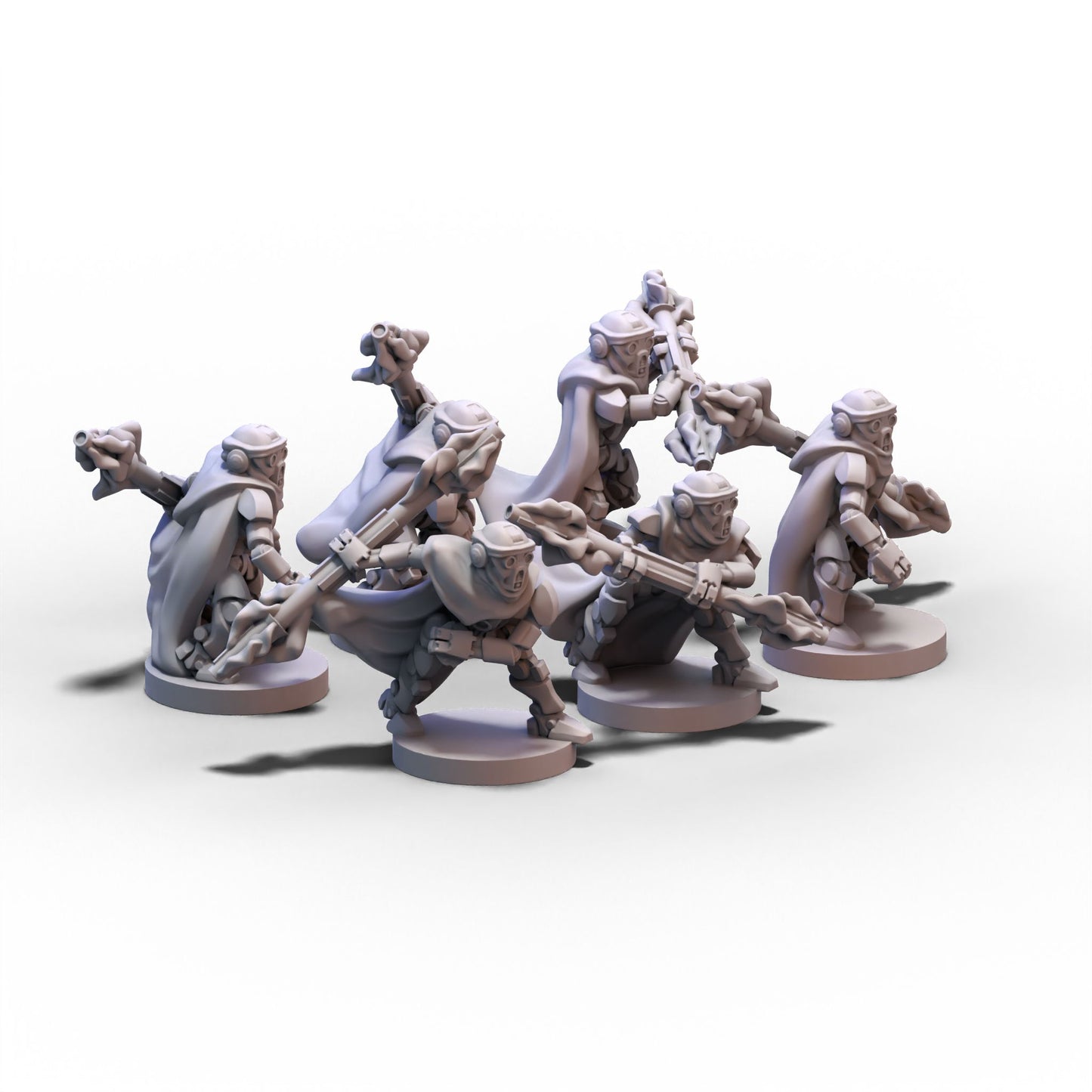 GMO Wars | V-100 Voltaic Guard Bots | 6mm