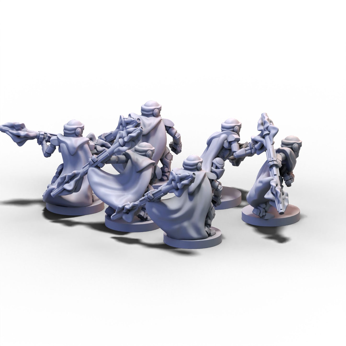 GMO Wars | V-100 Voltaic Guard Bots | 6mm
