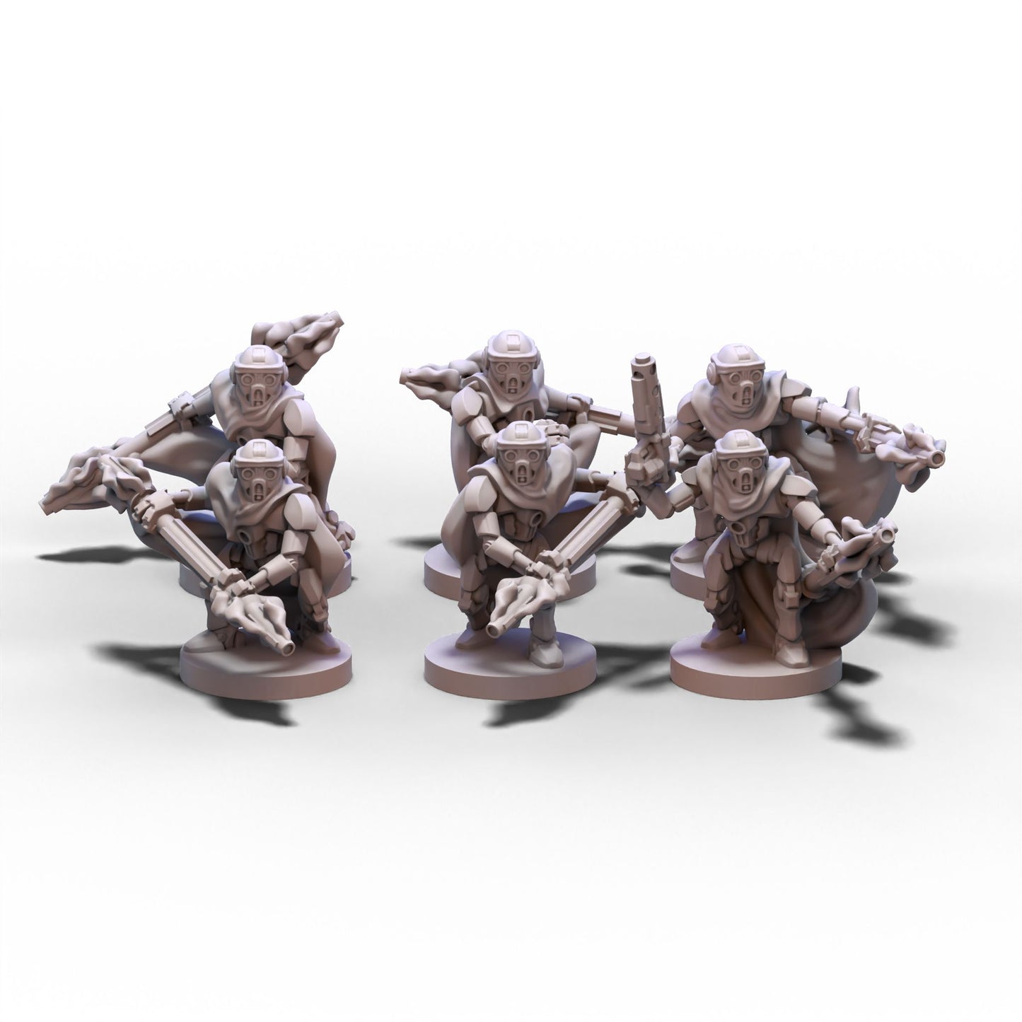GMO Wars | V-100 Voltaic Guard Bots | 6mm
