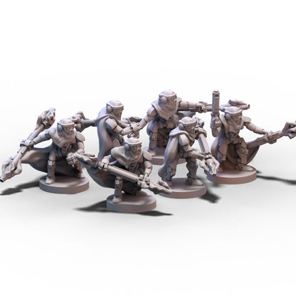 GMO Wars | V-100 Voltaic Guard Bots | 6mm