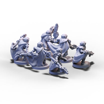 GMO Wars | V-100 Voltaic Guard Bots | 6mm