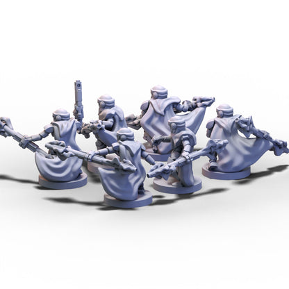 GMO Wars | V-100 Voltaic Guard Bots | 6mm