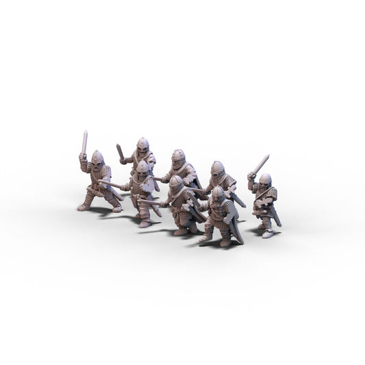 Vikings | Armored Warriors | 15mm/28mm miniatures