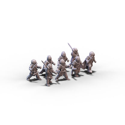 Vikings | Armored Warriors | 15mm/28mm miniatures
