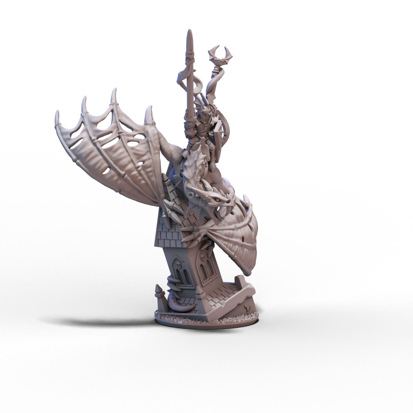 Vampires | Winged Horror with Vampire Lord | 10mm/15mm