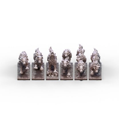 Vampires | Dire Wolves Unit | 10mm/15mm