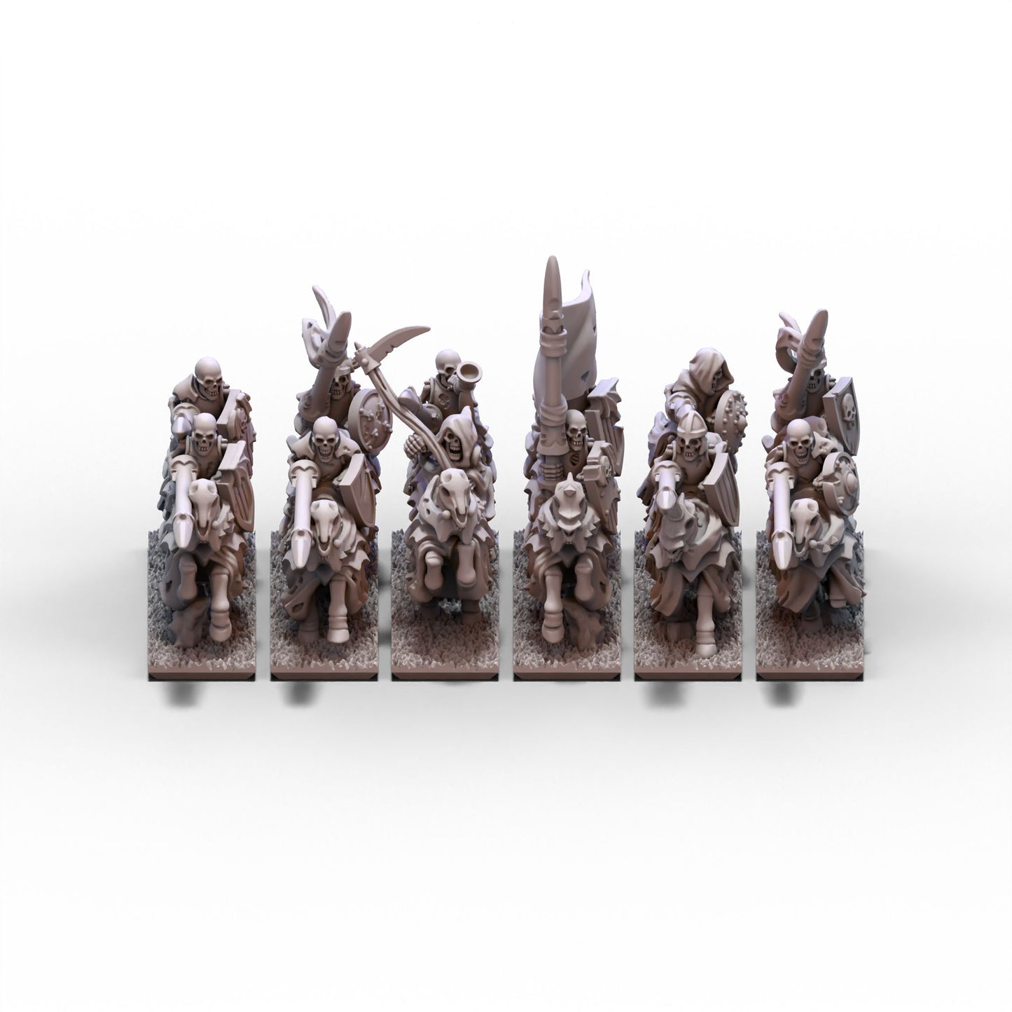 Vampires | Skeleton Knights Unit 1 | 10mm/15mm