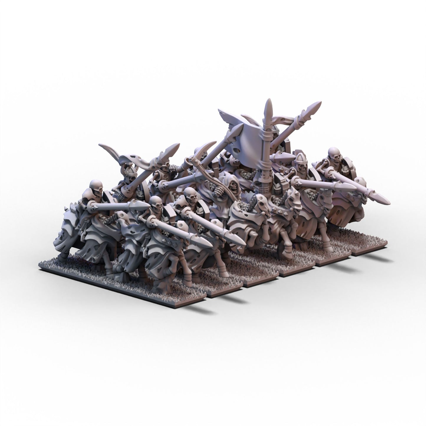 Vampires | Skeleton Knights Unit 1 | 10mm/15mm