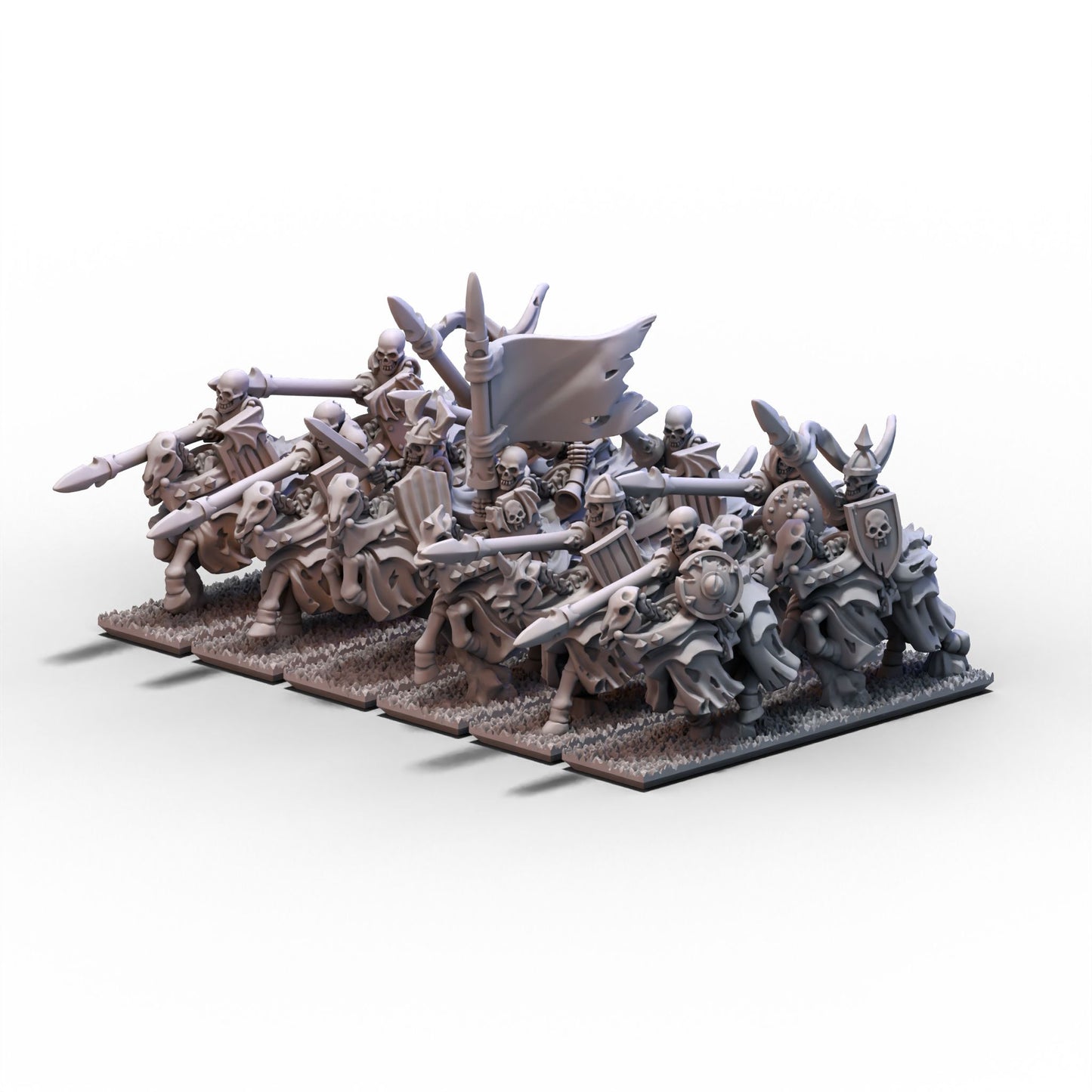 Vampires | Skeleton Knights Unit 2 | 10mm/15mm