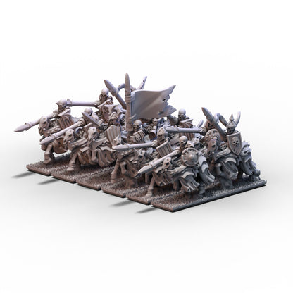 Vampires | Skeleton Knights Unit 2 | 10mm/15mm