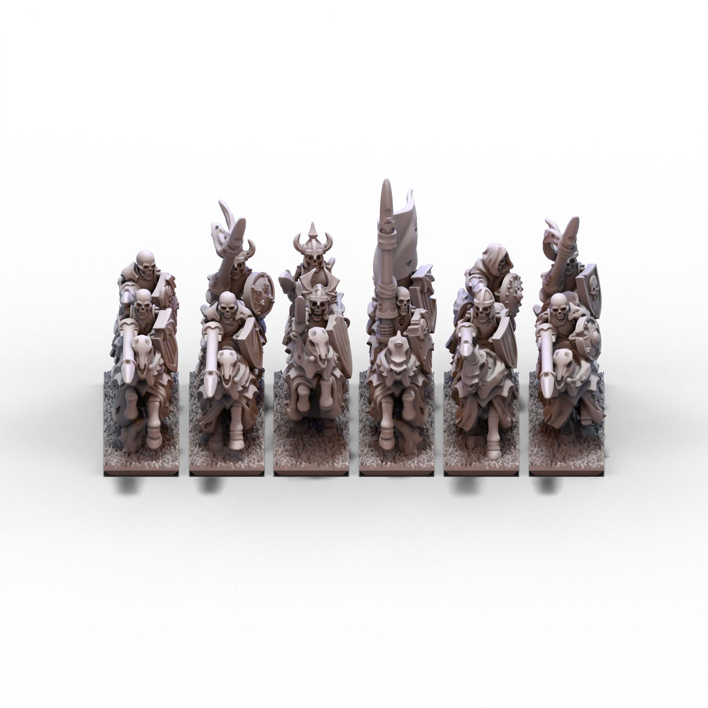 Vampires | Skeleton Knights Unit 2 | 10mm/15mm