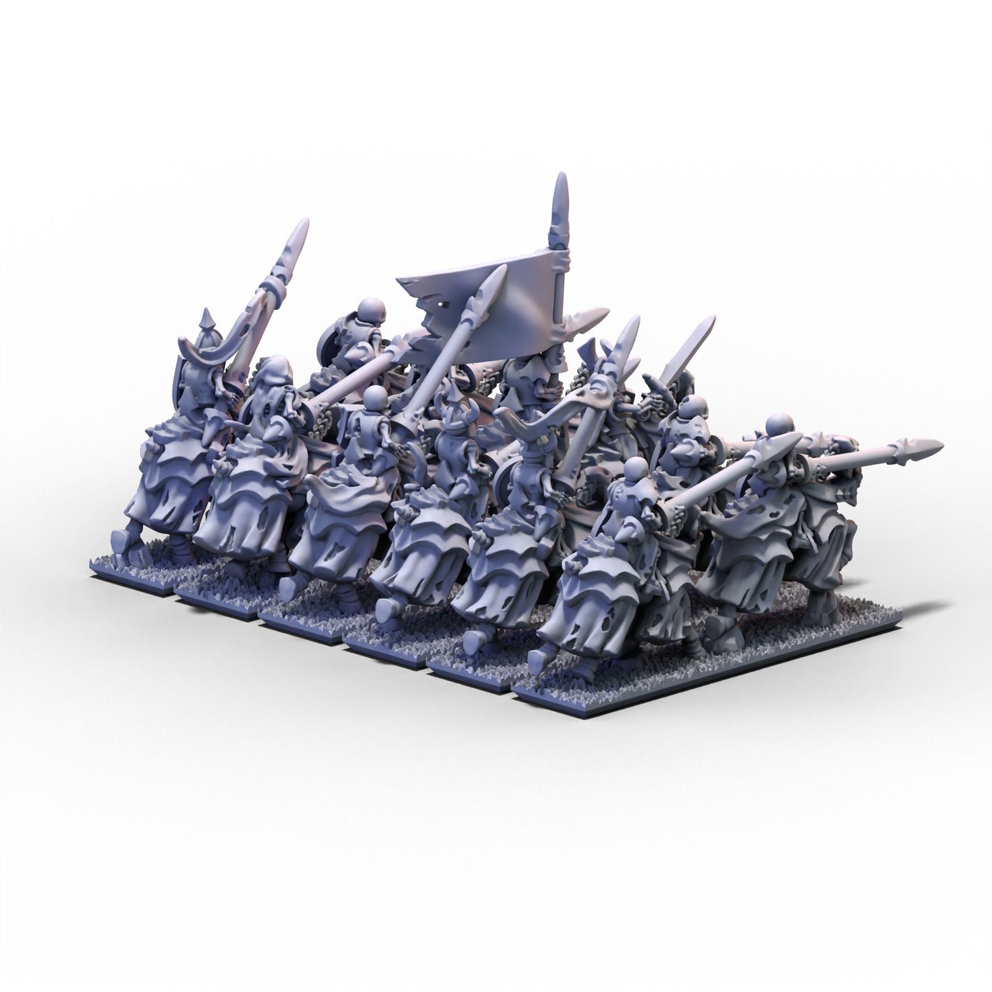 Vampires | Skeleton Knights Unit 2 | 10mm/15mm