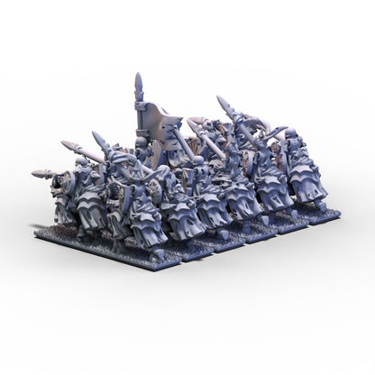 Vampires | Skeleton Knights Unit 2 | 10mm/15mm