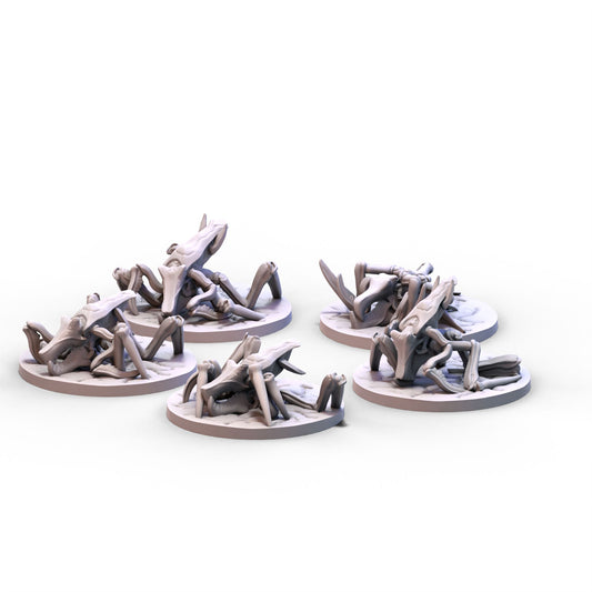 Voidship Troopers | Bug Single Wound Markers 1 | 6mm