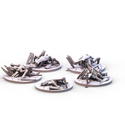 Voidship Troopers | Bug Single Wound Markers 2 | 6mm