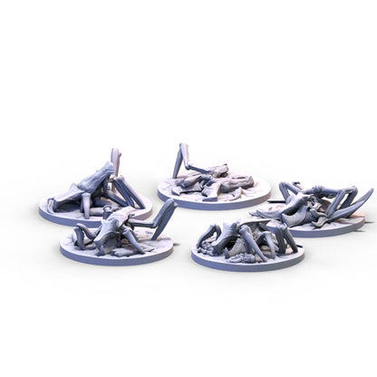 Voidship Troopers | Bug Single Wound Markers 2 | 6mm