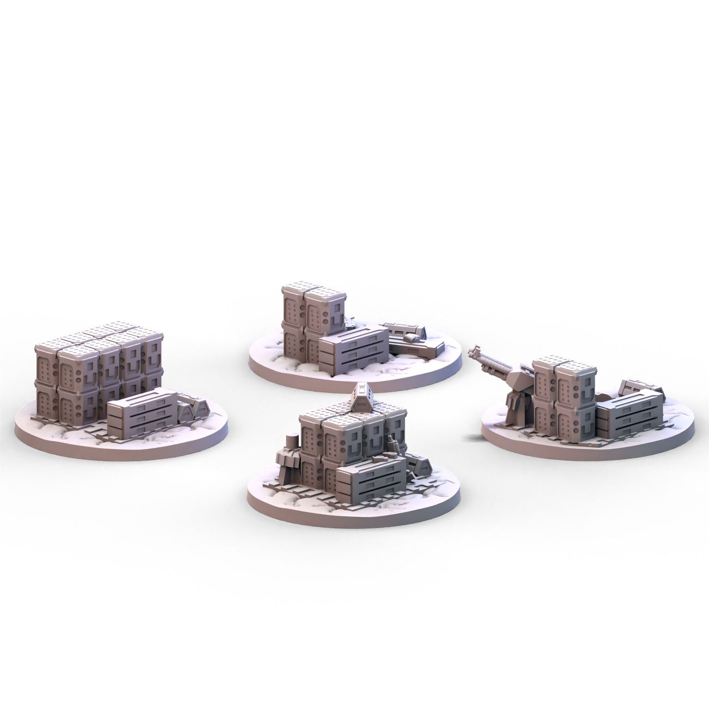 Voidship Troopers | Federal Equipment Markers | 6mm
